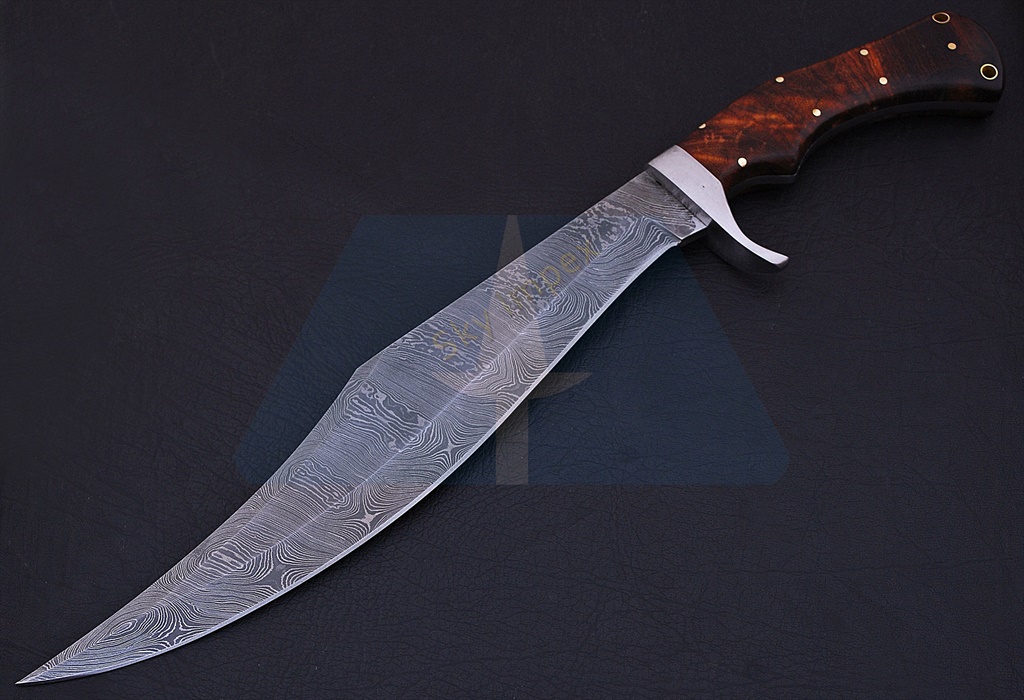 Damascus Bowie knives