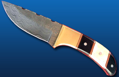 Damascus Hunting Knife