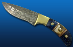 Damascus Hunting Knife