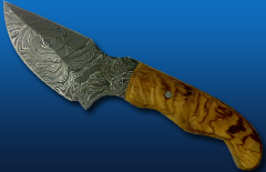 Damascus Hunting Knife