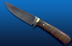 Damascus Hunting Knife