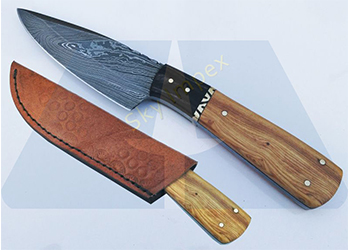 Damascus Hunting Knife