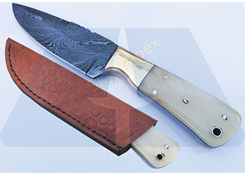 Damascus Hunting Knife