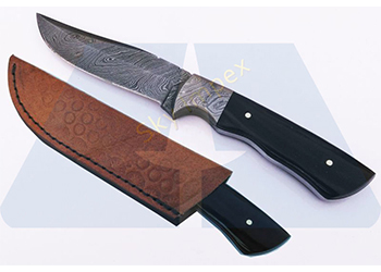 Damascus Hunting Knife