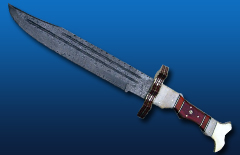 Damascus Hunting Knife