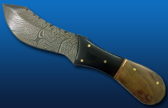 Damascus Hunting Knife