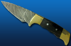 Damascus Hunting Knife