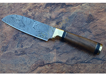 Damascus Kitchen Knife