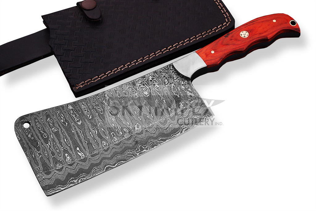 DAMASCUS CLEAVER  KNIFE