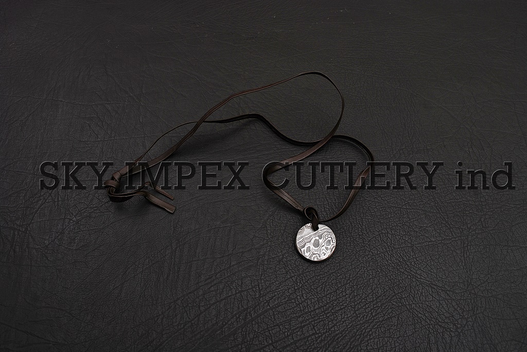 DAMASCUS PENDANT