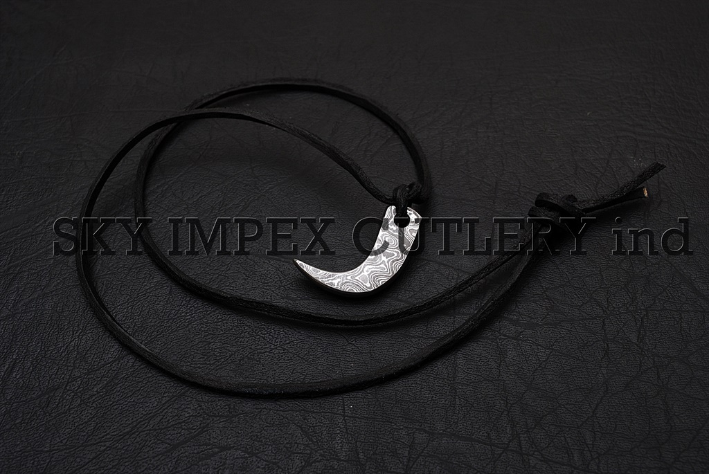 DAMASCUS PENDANT