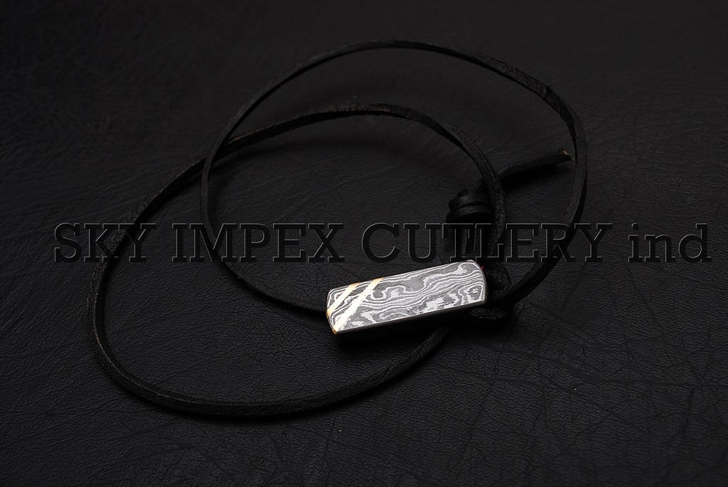 DAMASCUS PENDANT