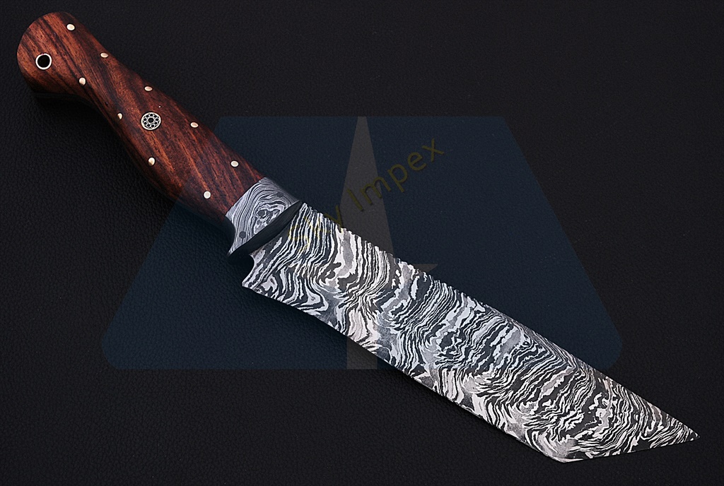 DAMASCUS TANTO KNIFE