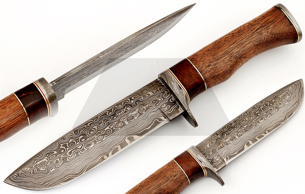 Damascus Bowie knives