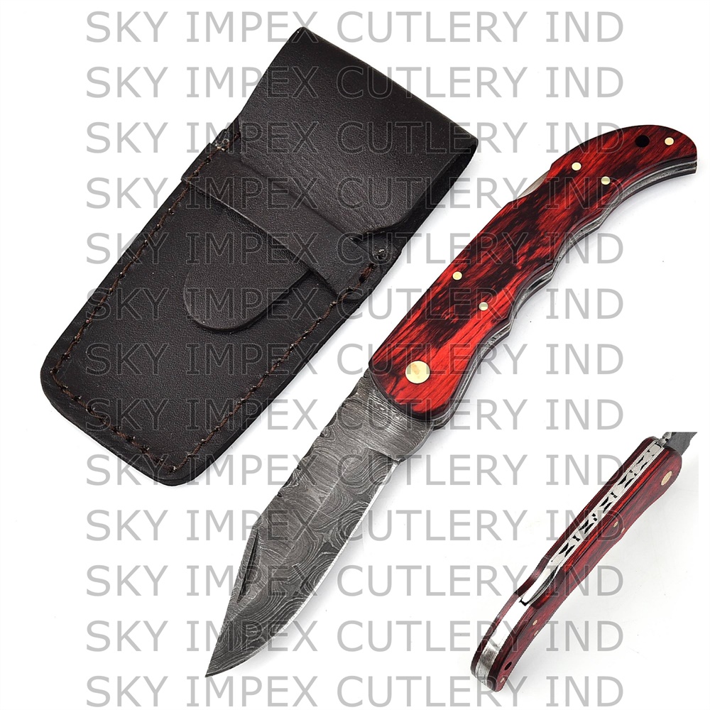 Sigma Impex KN-1703 BK Billy Kid Folding Knife and Keychain at