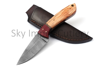 DAMASCUS HUNTING KNIFE