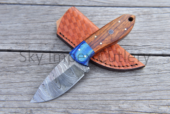 DAMASCUS HUNTING KNIFE