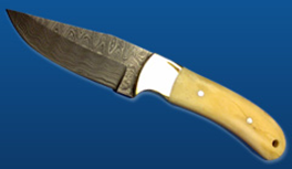 Damascus Hunting Knife