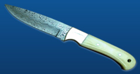 Damascus Hunting Knife