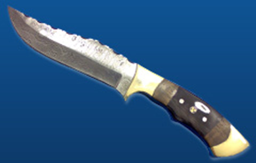 Damascus Hunting Knife