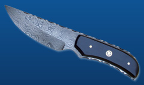 Damascus Hunting Knife