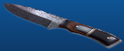 Damascus Hunting Knife