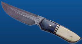 Damascus Hunting Knife