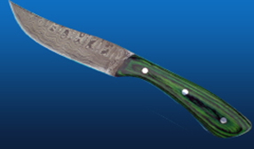 Damascus Hunting Knife