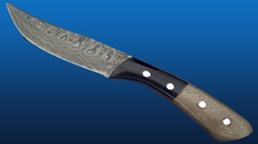 Damascus Hunting Knife