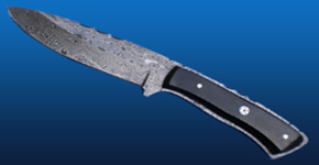 Damascus Hunting Knife