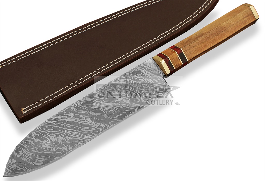 Damascus Kitchen Knife