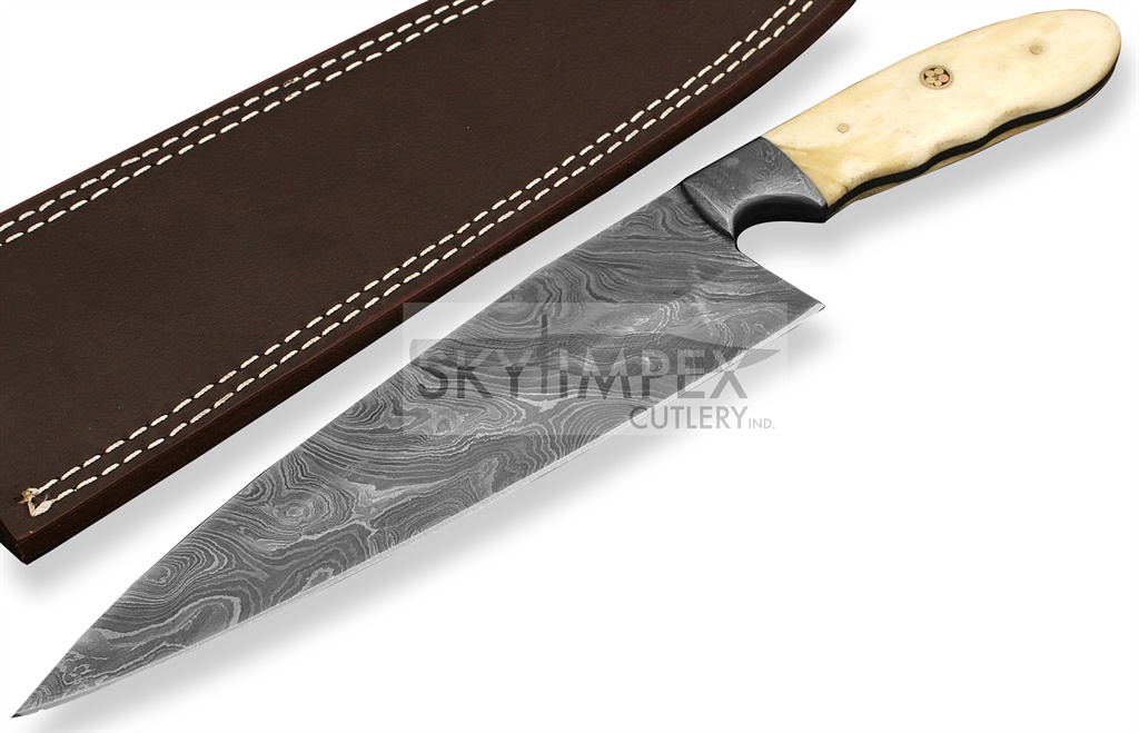 Damascus Kitchen Knife