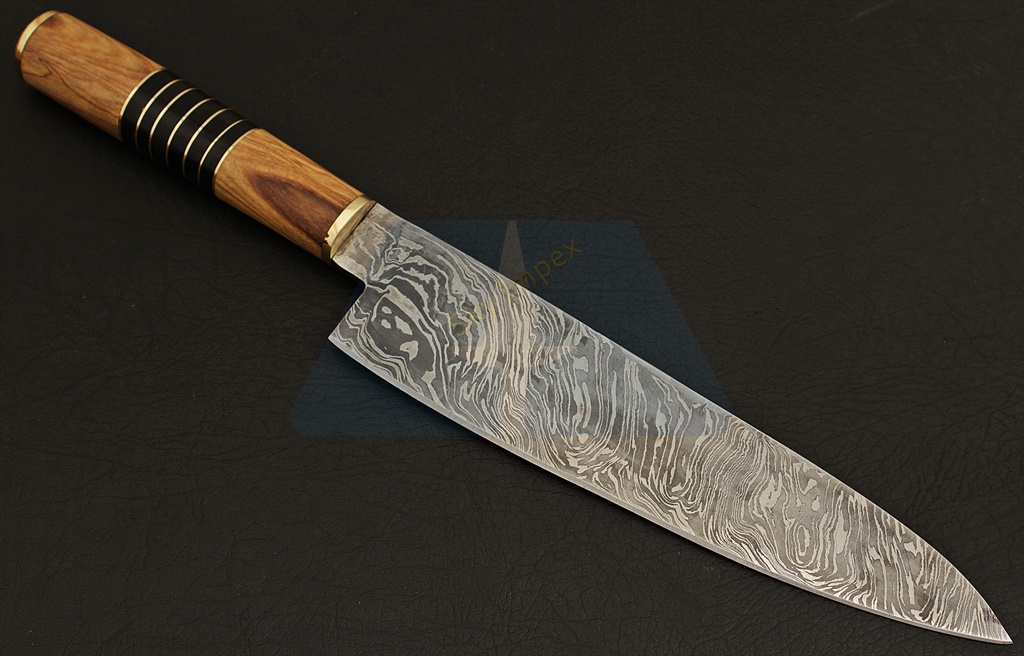 Damascus Kitchen Knife