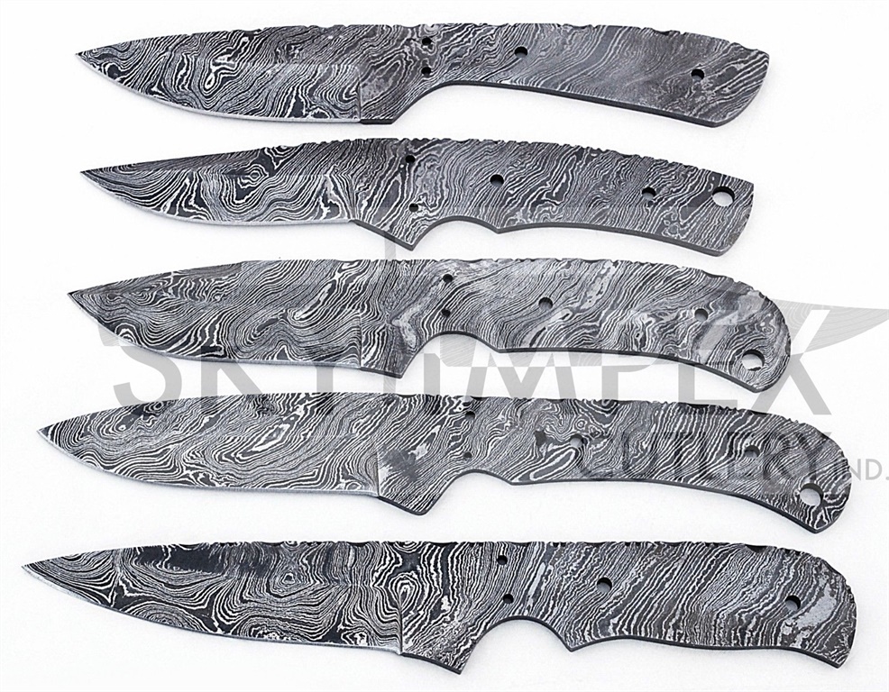 Damascus Blank Blade