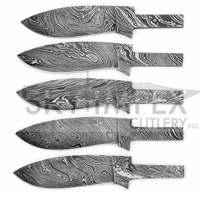 Damascus Blank Blade